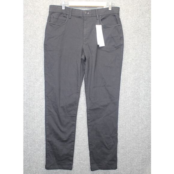 Calvin Klein Mens Size 33x30 Slim Fit Infinite Flex Waist Black Pants NEW - Picture 1 of 7